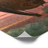 Flying Fox Bats von Austen, Vintage Wildtiere Poster (Ecke)