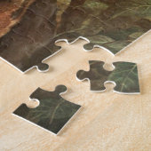 Flying Fox Bats von Austen, Vintage Wildtiere Puzzle (Seite)