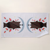 Flying Fox Beach Handtuch (Vorderseite)