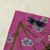 Flying Fox Boysenberry Beach Handtuch (Beispiel)