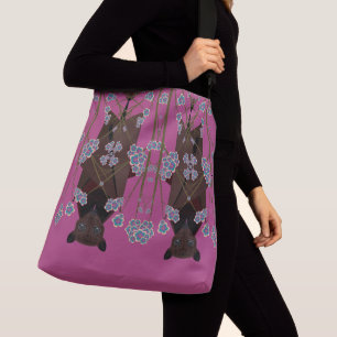 Flying Fox Boysenberry Crossbody Bag (2 Größen) Tragetaschen Mit Langen Trägern