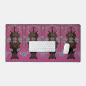 Flying Fox Boysenberry Desk Mat Schreibtischunterlage (Tastatur & Maus)