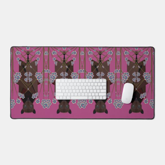 Flying Fox Boysenberry Desk Mat Schreibtischunterlage (Tastatur & Maus)