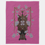 Flying Fox Boysenberry Fleece Blanket (3 Größen) (Vorderseite)