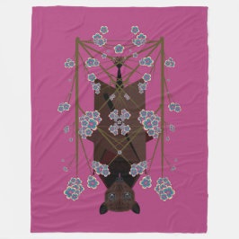 Flying Fox Boysenberry Fleece Blanket (3 Größen)