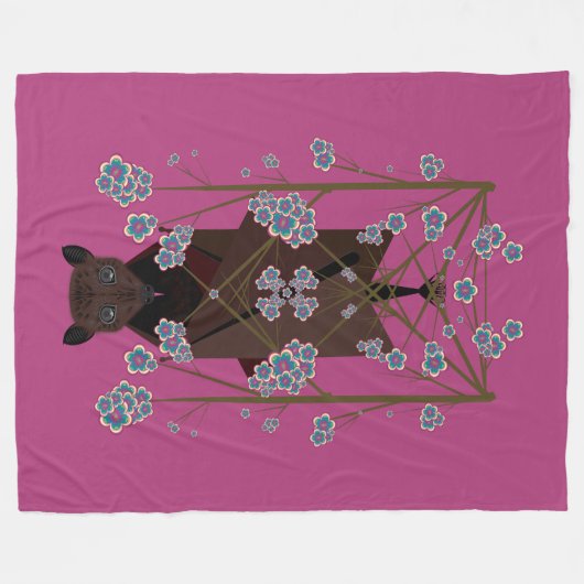 Flying Fox Boysenberry Fleece Blanket (3 Größen) (Vorderseite (Horizontal))