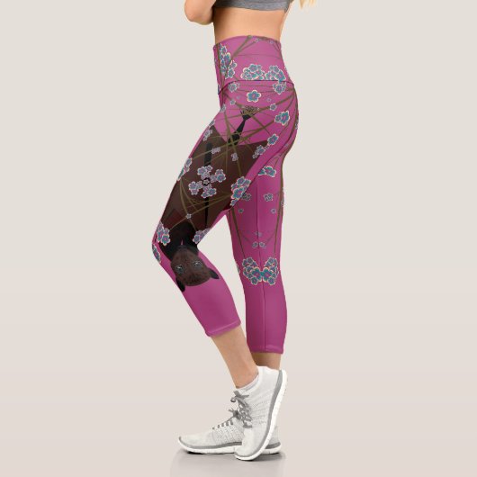 Flying Fox Boysenberry High Waisted Capris (Links)