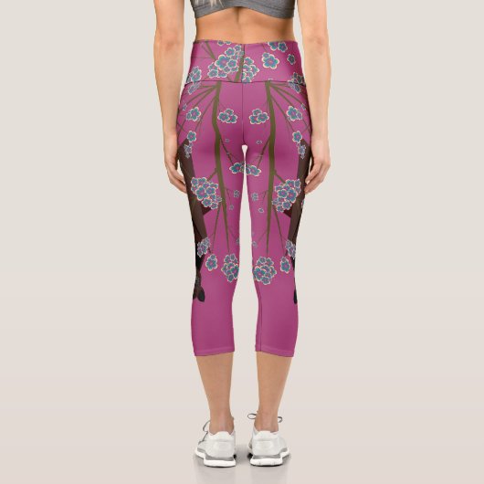 Flying Fox Boysenberry High Waisted Capris (Rückseite)