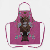 Flying Fox Boysenberry Medium Schürze (Vorderseite)