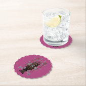 Flying Fox Boysenberry Paper-Untersetzer Untersetzer (Vor Ort)