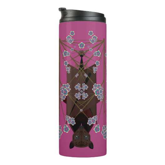 Flying Fox Boysenberry Thermal Travel Tumbler Thermosbecher (Nach rechts gedreht)