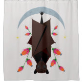 Flying Fox-Duschvorhang Duschvorhang (Vorderseite)