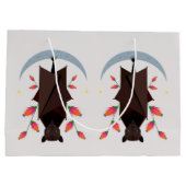 Flying Fox Große Geschenktasche Geschenktüte (Rückseite)