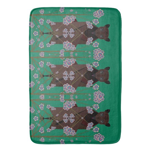 Flying Fox Jade Bathmat Badematte (Vorderseite Vertikal)