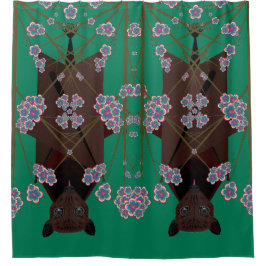 Flying Fox Jade Duschvorhang