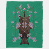 Flying Fox Jade Fleece Blanket (3 Größen) (Vorderseite)