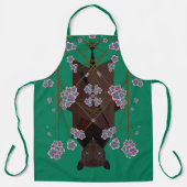 Flying Fox Jade Große Schürze (Vorderseite)