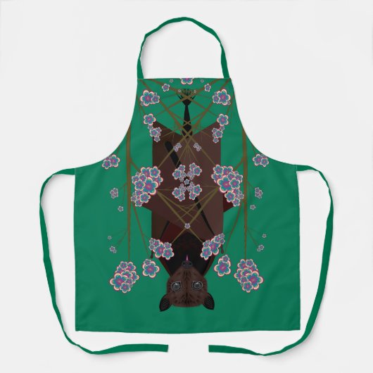 Flying Fox Jade Medium Schürze (Vorderseite)