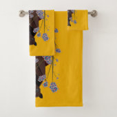 Flying Fox Mustard Bath Handtuch Set (Insitu)