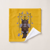 Flying Fox Mustard Bath Handtuch Set (Waschlappen)