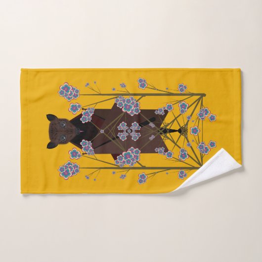 Flying Fox Mustard Bath Handtuch Set (Handtuch)