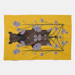 Flying Fox Mustard Küchentuch