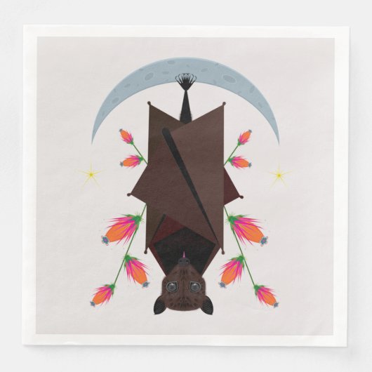 Flying Fox Paper Napkins Serviette (Vorderseite)