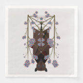 Flying Fox Paper Napkins Serviette (Vorderseite)