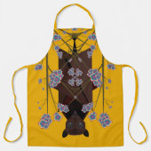 Flying Fox Senf Große Schürze (Vorderseite)