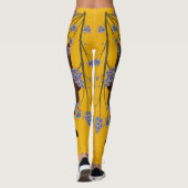 Flying Fox Senf-Leggings Leggings (Rückseite)