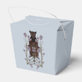 Flying Fox Sky Blue-Bevorzugungsbox Geschenkschachtel (Rückseite)