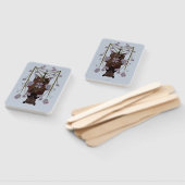 Flying Fox Sky Blue Hand Fans Fächer (Non-assembled)