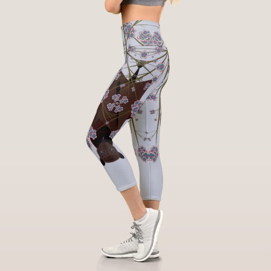 Flying Fox Sky Blue High Waisted Capris (Links)