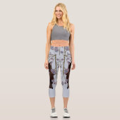 Flying Fox Sky Blue High Waisted Capris (Vorderseite)