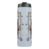 Flying Fox Sky Blue Thermal Travel Tumbler Thermosbecher (Vorderseite)