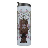 Flying Fox Sky Blue Thermal Travel Tumbler Thermosbecher (Nach rechts gedreht)