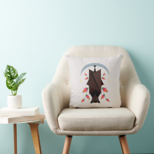 Flying Fox Throw Kissen