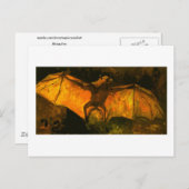 Flying Fox Van Gogh Kunstmalerei Postkarte (Vorne/Hinten)