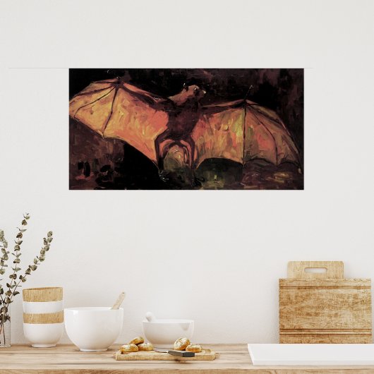 Flying Fox von Vincent van Gogh Poster (Küche)