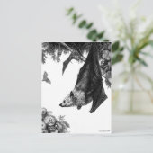 Flying Foxes Postcard Postkarte (Stehend Vorderseite)