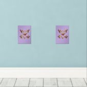 "Flying Funny Owls – Disney Cartoon Style" Bilderwand Sets (Holzboden)