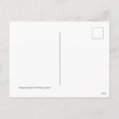 "Flying Future Bacon" - Urlaubspostkarte Feiertagspostkarte (Rückseite)