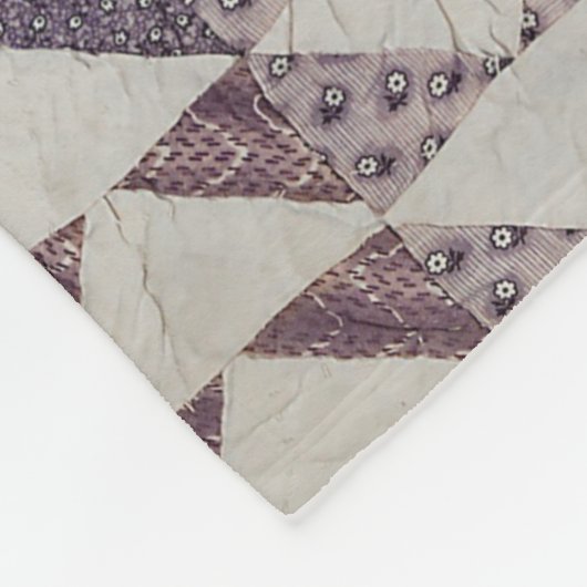 Flying-Gänse-Steppmuster Fleecedecke (Ecke)