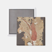 Flying genie oder, Apsaras, aus Dunhuang Magnet (Vorderseite/Rückseite)