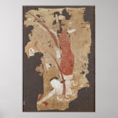 Flying genie oder, Apsaras, aus Dunhuang Poster (Vorne)