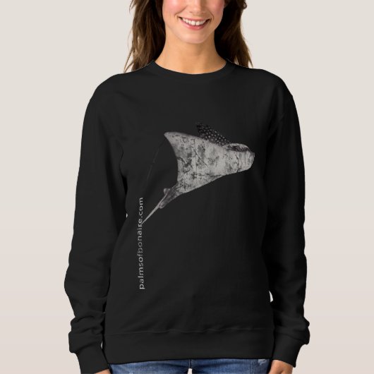 Flying Gepunktet Eagle Ray Sweatshirt (Vorderseite)