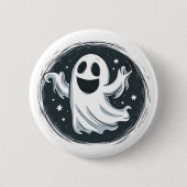 Flying Ghost Button (Vorderseite)