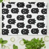 Flying Ghost Geschirrtuch (Gefaltet)