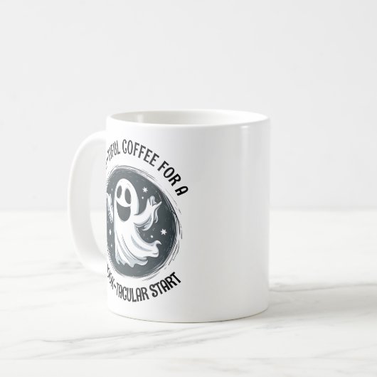 Flying Ghost Kaffeetasse (Vorderseite Links)