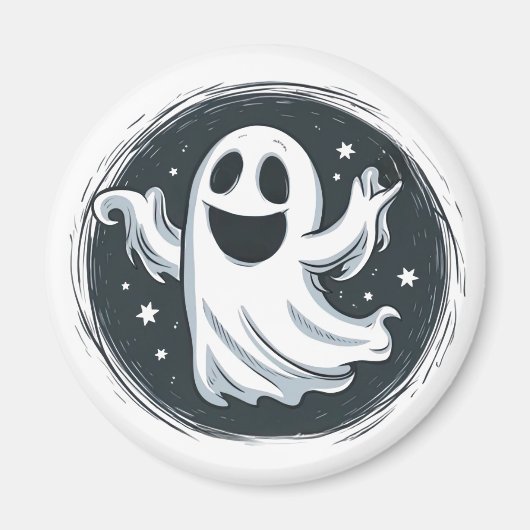 Flying Ghost Magnet (Vorne)
